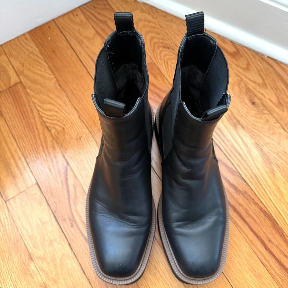 Sam Edelman Laguna Chelsea Black Ankle Women’s Waterproof Boots Size 9.5